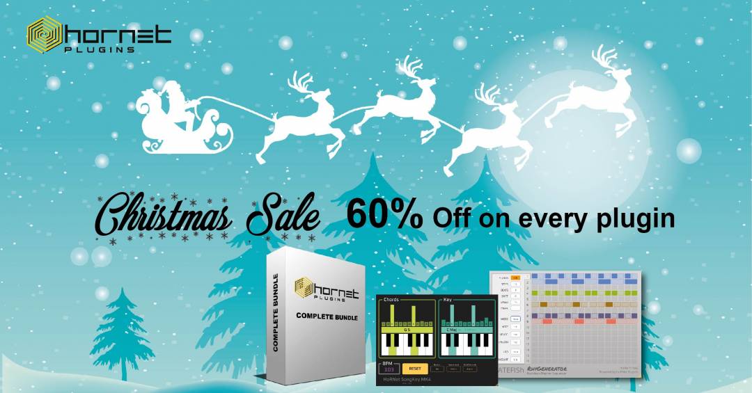 Christmas Sale 60 off every plugin, 30 off bundles Plugins