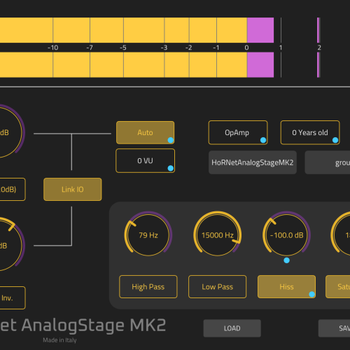 HoRNet AnalogStage MK2 v1.0.5: Apple Silicon AAX Support and VST3 Mono Fix